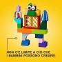 LEGO Classic Scatola Mattoncini Creativi Grande, Set di Costruzioni Divertenti, Contenitore Giocattoli Colorati, 10698
