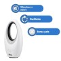 Ardes AR5BL1 Muna Bladeless Ventilatore Senza Pale con Telecomando, Luce Notturna LED, Timer, Touch, Bianco