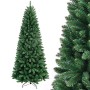 BAKAJI Albero di Natale Slim Molto Folto Nuova Versione Pino dei Sogni Ecologico e Ignifugo con Base a Croce in Ferro Pieghevole