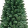 BAKAJI Albero di Natale Slim Molto Folto Nuova Versione Pino dei Sogni Ecologico e Ignifugo con Base a Croce in Ferro Pieghevole