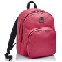 Zaino Benin M Invicta , Eco-Material, Rosa, Doppio Scomparto, Scuola & Tempo Libero
