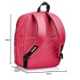 Zaino Benin M Invicta , Eco-Material, Rosa, Doppio Scomparto, Scuola & Tempo Libero
