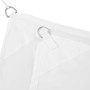 Relaxdays, Impermeabile, Bianca Tenda a Vela Rettangolare, Idrorepellente, Anti UV, Corde di Supporto, Terrazza e Giardino, LxP: