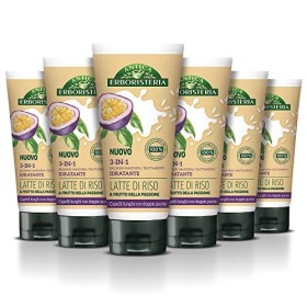 Antica Erboristeria 3 in 1 Balsamo, Maschera e Trattamento Ristrutturante per Capelli con Doppie Punte al Latte di Riso e Frutto