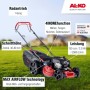 AL-KO - Tosaerba a scoppio semovente - 163cc OHV B&S 625 Exi, taglio 51cm.Taglio,Raccolta,Mulching,Scarico Laterale. Alzo Centra
