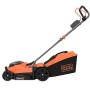 BLACK+DECKER BCMW33184L2-QW Rasaerba, 18 V, Arancione/Nero