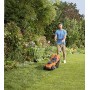 BLACK+DECKER BCMW33184L2-QW Rasaerba, 18 V, Arancione/Nero