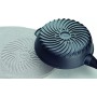 Tognana Evoluta Set Batteria, Alluminio Pressofuso, Grigio Marmorizzato, 10 Pezzi