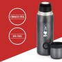 Bialetti TZ Ml.460 To Go Bottiglia Termica con Coperchio-Tazza (con Doppia Parete), Mantiene Il Caldo per 12 h e Il Freddo per 2