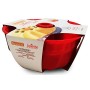 Guardini Juliette, Stampo Gugelhopf 22cm, Silicone alimentare, Colore rosso