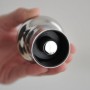 Alessi Noè GIA12 Tappo Ermetico a Espansione per Bottiglie di Vino e Champagne, Acciaio Inox, Lucido