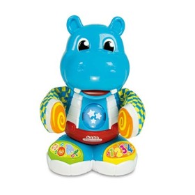 Clementoni- Baby Filippo l'Ippopotamo Ballerino, 10-36 Mesi, Multicolore, 17245