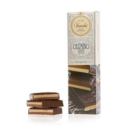 Barretta Gianduia Bigusto Ricoperta di Cioccolato Fondente 200g - Snack Senza Glutine