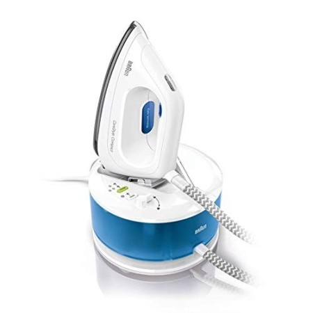 Braun IS2043BL CareStyle Compact Ferro da Stiro con Caldaia, Piastra in Eloxal, Colpo Vapore 300 g/min, Serbatoio 1.3 Litri, 220