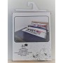 NASA - Parure da letto, 200 x 200 cm, 100% cotone, colore: blu/bianco, 200 x 200 cm