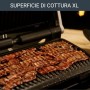 Rowenta GR722D Optigrill+ XL Bistecchiera Intelligente con 9 Programmi di Cottura Automatici, Nero / Argento 48x37.5x23cm