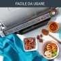 Rowenta GR722D Optigrill+ XL Bistecchiera Intelligente con 9 Programmi di Cottura Automatici, Nero / Argento 48x37.5x23cm