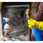 Stufa a Pellet, pulisce vetri di stufe e camini, caminetti 2x500ml, rimuove annerimento e fuliggine dai vetri senza fatica, puli
