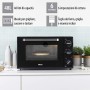 Tristar OV-3635 Fornetto Elettrico ventilato, 2000 W, 48 Litri, Acciaio Inossidabile, Nero