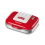 Ariete Maker Waffle, 700 W, Piastre antiaderenti, Rosso