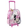Artesania Cerda Mochila Carro Infantil 3d Minnie Zainetto per bambini, 31 cm, Rosa