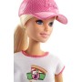 Barbie la Pizzeria con Bambola, Tavolo per Le Pizze, Forno e Pasta da Modellare, Giocattolo per Bambini 3 + Anni, FHR09, multico