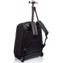 Trolley Invicta , Benin Eco-Material, Nero, 2 in 1 con Spallacci per uso Zaino