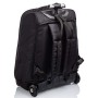 Trolley Invicta , Benin Eco-Material, Nero, 2 in 1 con Spallacci per uso Zaino