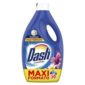 Dash Detersivo Lavatrice Liquido, 50 Lavaggi, Profumo di Lavanda, Maxi Formato, Pulizia Profonda, Per Tutti I Capi