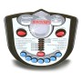Bontempi 52 5602 - Batteria a tre elementi e "Partner Elettronico", munita di sgabello e bacchette, Altezza approssimativa: 68 c