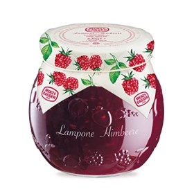 Menz & Gasser Edel Confettura Extra di Lamponi 55%, con Frutta di Alta Qualità, 1 Vaso x 620 g