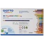Giotto Supermina 36 pastelli a colori, assortiti, 36 Pezzi