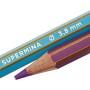 Giotto Supermina 36 pastelli a colori, assortiti, 36 Pezzi