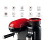 Ariete 1318 Macchina espresso con macinacaffè integrato Moderna, Per caffè in grani e in polvere, Cappuccinatore montalatte, F