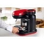 Ariete 1318 Macchina espresso con macinacaffè integrato Moderna, Per caffè in grani e in polvere, Cappuccinatore montalatte, F