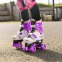 Osprey Quad Skate Rollschuhe Für Mädchen, Pattini Bambina, Viola, 32-36 EU