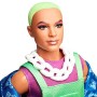 Barbie BMR1959 Ken con Giacca e Tuta Fluorescente, Bambola Snodata, GHT96