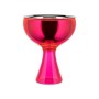 A di Alessi Big Love Coppa per gelato in acciaio INOX con cucchiaino in acciaio INOX, colore: Rosa