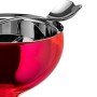 A di Alessi Big Love Coppa per gelato in acciaio INOX con cucchiaino in acciaio INOX, colore: Rosa