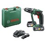 Bosch Home and Garden PSB 18 LI-2 Ergonomic (2 Trapano Avvitatore-Battente con Batteria al Litio, 18 V