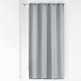 Douceur D'Intérieur - 1603521, Tenda Con Occhielli , 140 X 280 Cm , Essentiel , Poliestere Unito , Grigio