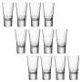 Bormioli Rocco, Ypsilon, bicchierini per shot di Vodka, a vetro doppio temperato, da 70 ml, Vetro, Set da 6