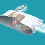AmazonBasics - Sacchetti per aspirapolvere, tipo: R11, con controllo degli odori, per Rowenta/Moulinex, confezione da 4
