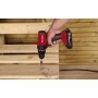 Einhell 2x1,3 Ah TC-CD 18-2 Li Trapano a Batteria, 12 W, Rosso, Set di 5 Pezzi