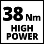 Einhell 2x1,3 Ah TC-CD 18-2 Li Trapano a Batteria, 12 W, Rosso, Set di 5 Pezzi