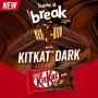 KitKat Dark 70% Wafer Ricoperto di Cioccolato Fondente, Confezione da 24 Snack