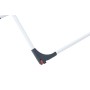 Gimi Stendissimo Stendibiancheria da Pavimento, Stendino Estensibile, a Cavalletto, Spazio di Stenditura 20 m, con Ruote, 185,5 