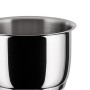 Alessi AJM105/14 Pots&Pans Casseruola a Manico Lungo in Acciaio Inossidabile 18/10 Lucido, 14 cm