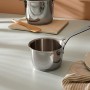 Alessi AJM105/14 Pots&Pans Casseruola a Manico Lungo in Acciaio Inossidabile 18/10 Lucido, 14 cm