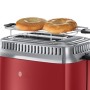 Russell Hobbs Retro Collection Tostapane, 1300 W, Acciaio Inossidabile, 2 Scomparti, Rosso